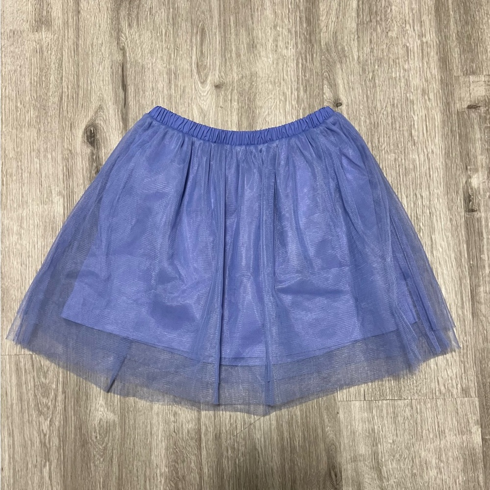 Crewcuts‎ Tulle Lined Periwinkle Skirt, EUC, girls size S